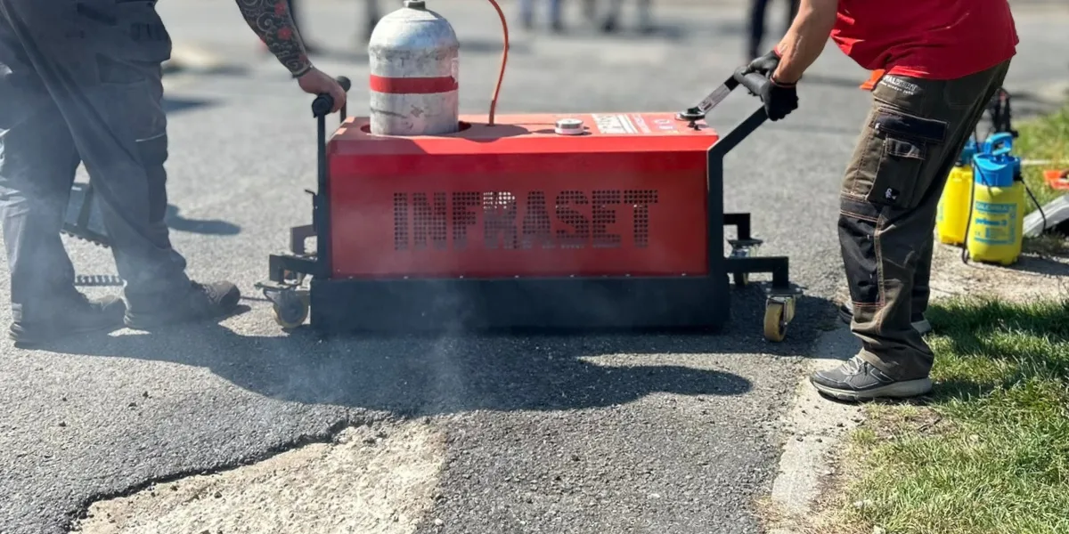 Infraset kátyújavítás