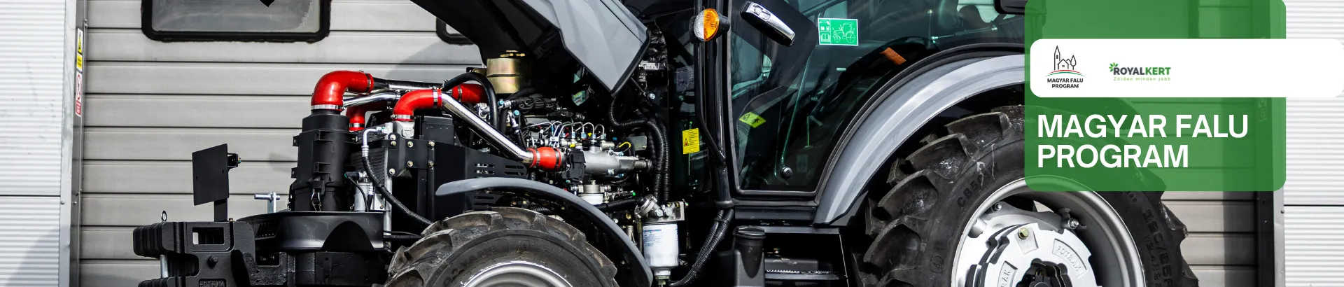 Fotrak, traktor, magyar falu progra,, önkormányzatok részére traktor