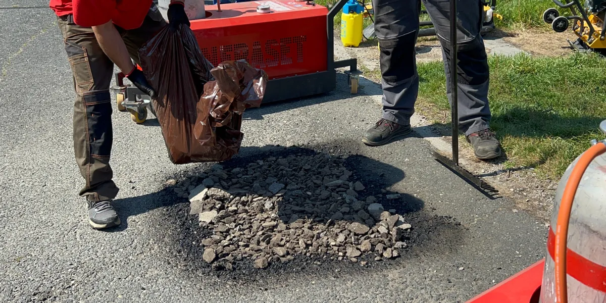 Infraset kátyújavítás