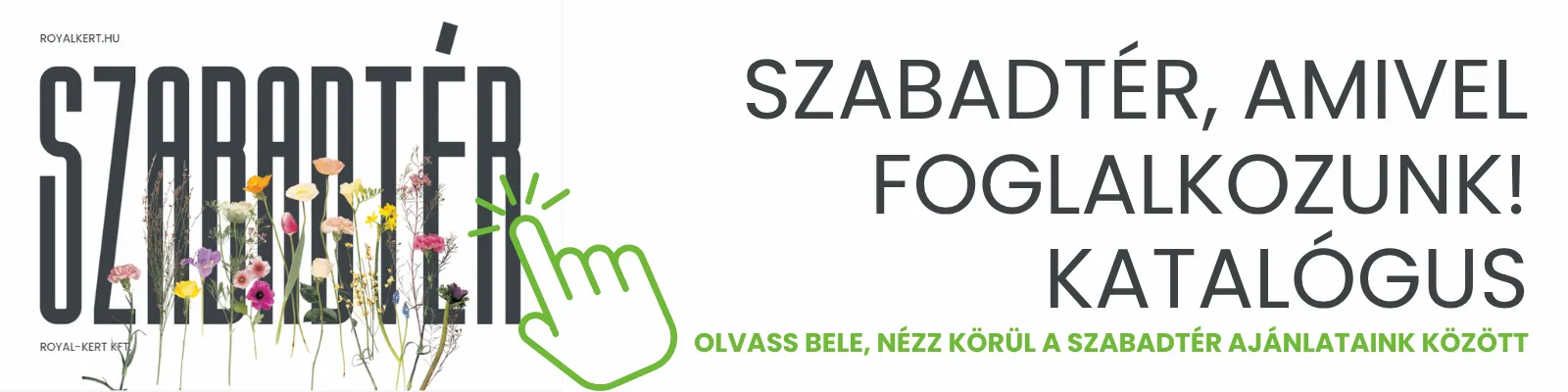 Szabadtér füzet - park amivel foglalkozunk Royal-Kert
