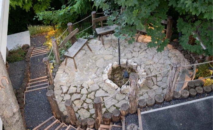 Arany minősítés – Tihany magánkert