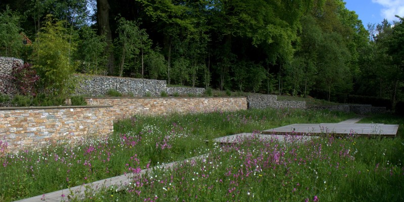 Grange Avenue Bolton Landscape design  Project after wildflower meadow(3)