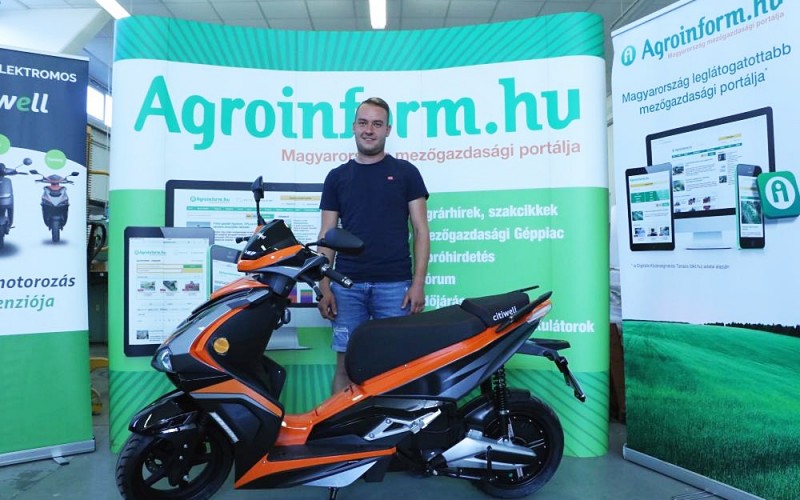 Citiwell 100% elektromos robogó