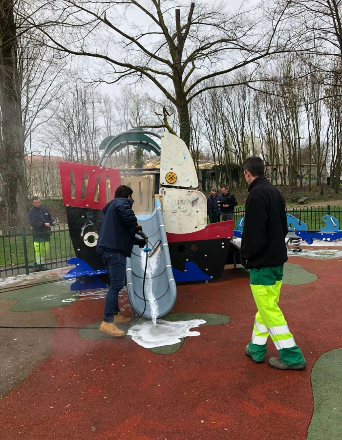 Foamstream működés közben és hatékonyság (18)