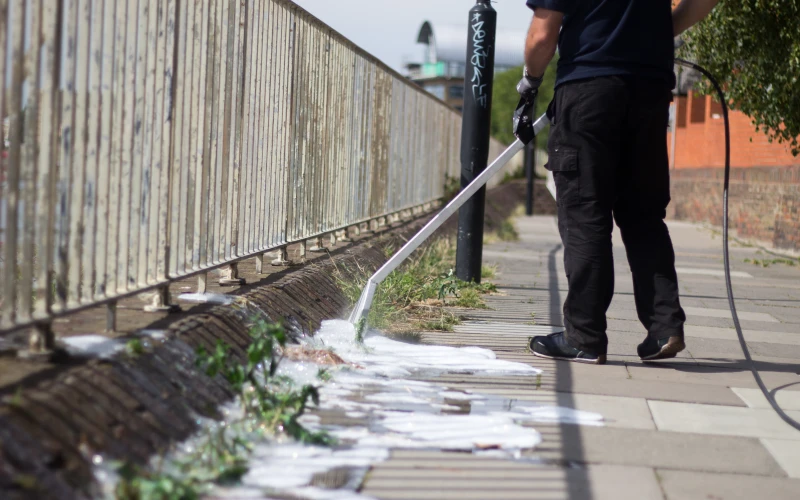 Foamstream működés közben és hatékonyság (1)