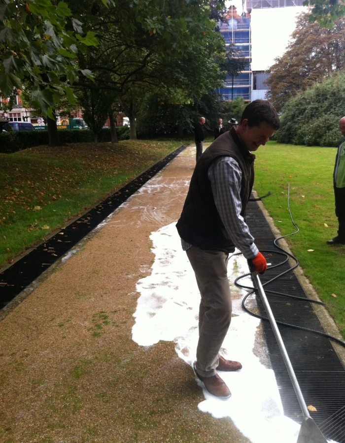 Foamstream működés közben és hatékonyság (27)