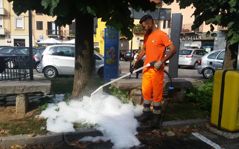 Foamstream működés közben és hatékonyság (29)