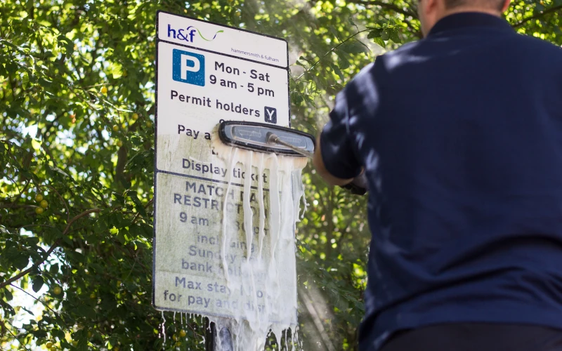 Foamstream működés közben és hatékonyság (35)