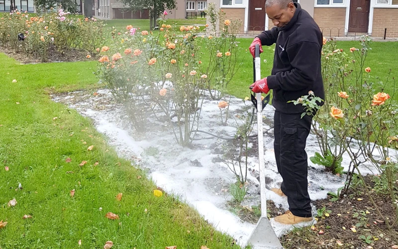 Foamstream működés közben és hatékonyság (1)