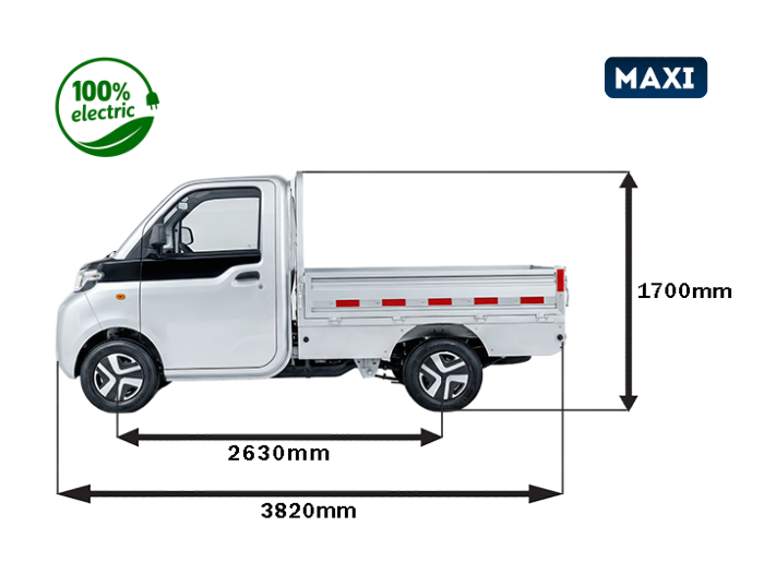 Elektromos teherautó - Maxi pick up 9