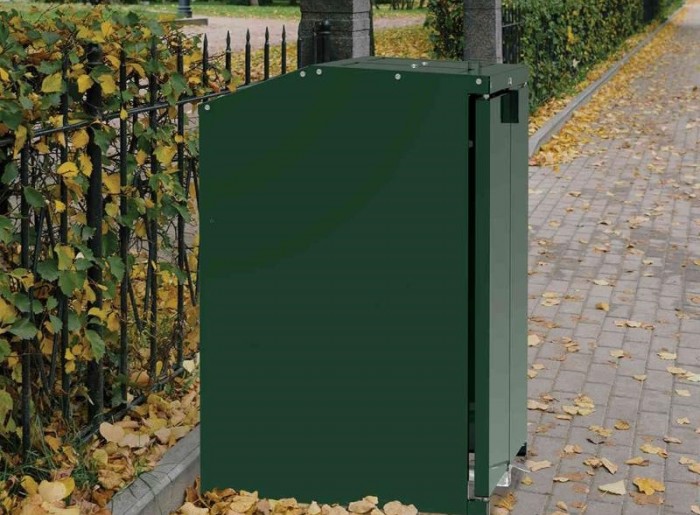 Berlin szemetes tároló
