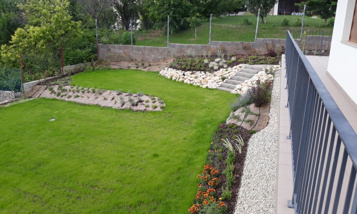 Csopak - Nagy gyepfelületek, virágzó rézsűk_5