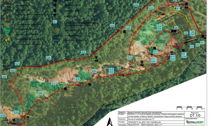 Darvastó - Tanösvény a volt bauxitbánya területén