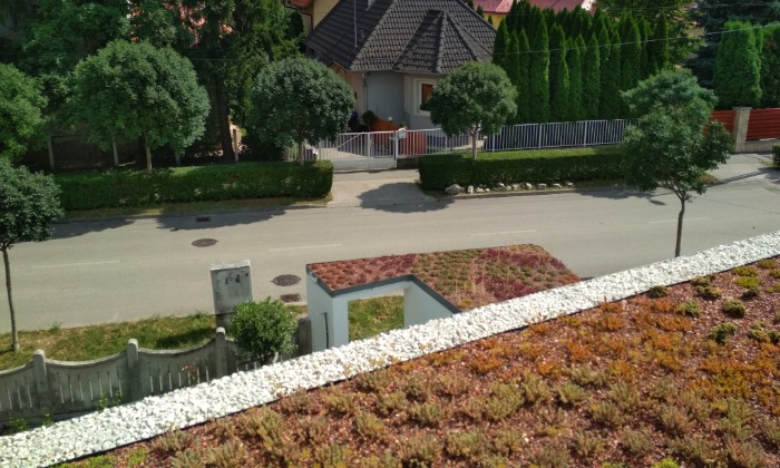 Veszprém - Zölddel keretezve alul-felül