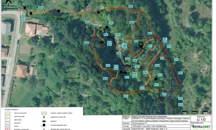 Úrkút - Tanösvény az őskarszt területén