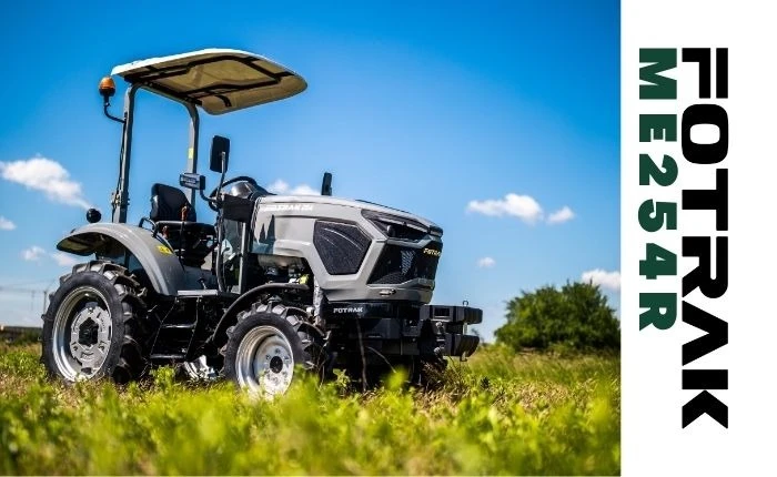 Kisméretű 25 LE traktor (ME254R) fülke nélküli