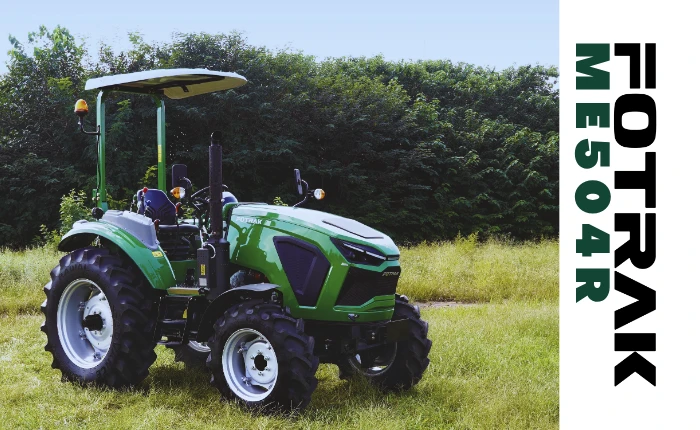 Kisméretű 50 LE traktor (ME504R) fülke nélküli