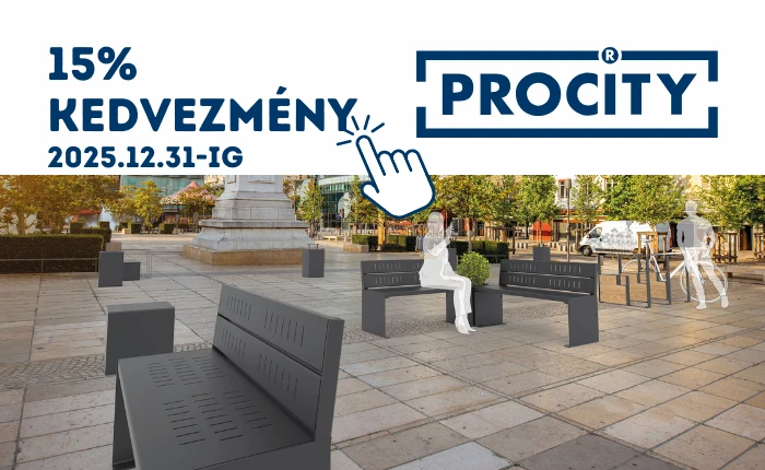 Akciós ajánlatok: utcabútorok