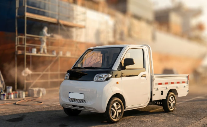 MAXI 100% elektromos kisteherautó, pickup (platós) és box (dobozos) kivitelekben