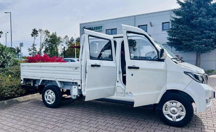 Victory - elektromos kisteherautó 5 üléses kivitelben is 